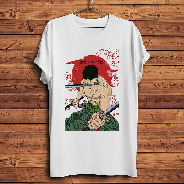 T-shirt One Piece Roronoa Zoro Streetwear