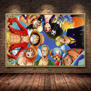 Poster One Piece Equipe Mugiwara