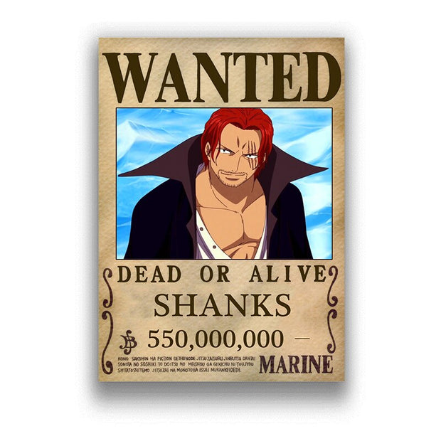 One Piece poster avis de recherche