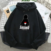 Sweat à capuche Sasuke | Boutique de Manga N°1 - Mana Zone.fr 